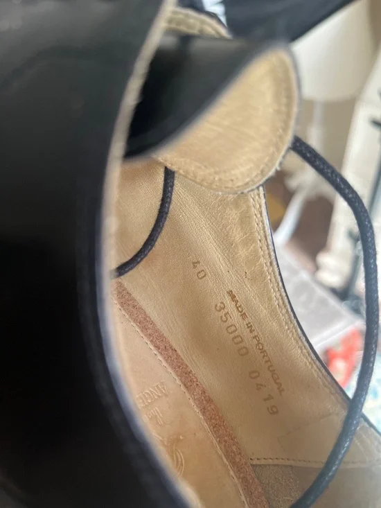 The Office of Angela Scott Miss Button Black Derby/Oxford - Picture 10 of 10